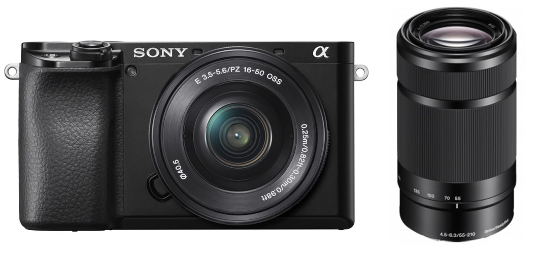 Sony Alpha 6100 Kit SEL 16-50mm + 55-210mm