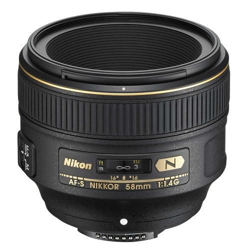 Nikon AF-S 58mm/1,4 G *** 5 Jahre Garantie-Aktion