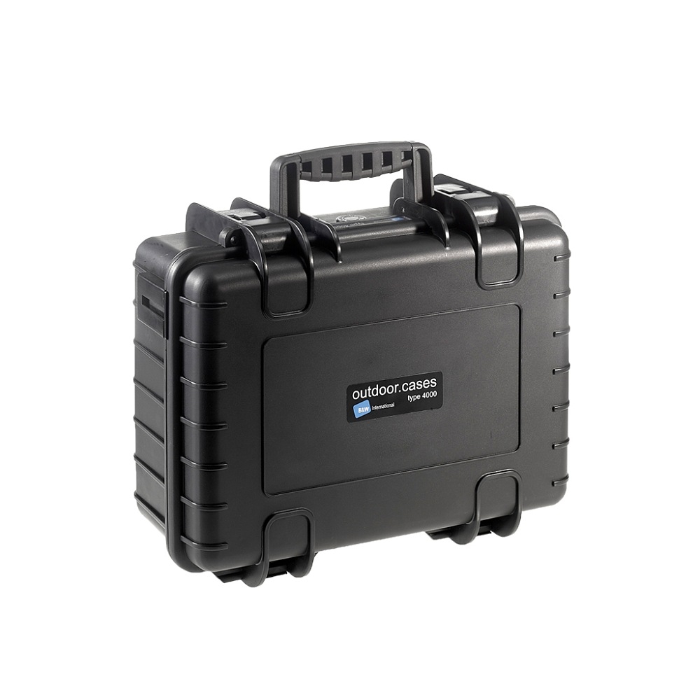 B&W Outdoor Case Typ 4000 incl. RPD schwarz