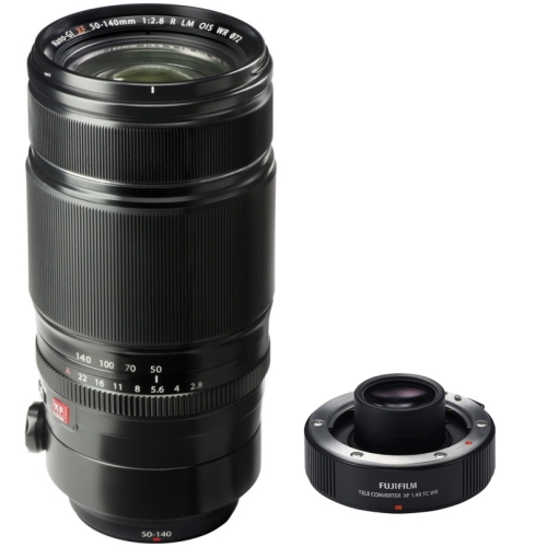 Fujifilm XF 50-140mm/F2,8 R LM OIS WR Kit mit TC XF 1,4x Konverter