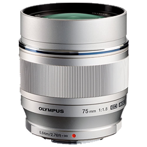 Olympus 75/1,8 Zuiko MFT lichtstarkes Porträtteleobjektiv für Olympus PEN und Lumix G