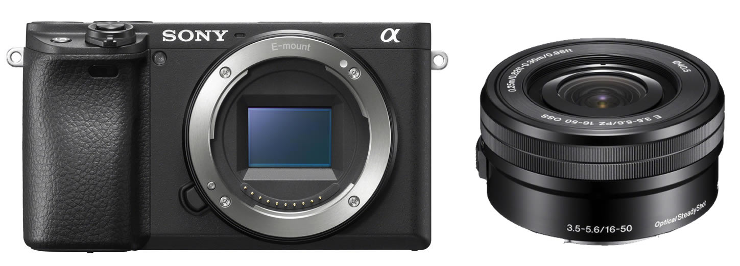 Sony Alpha 6400 Kit SEL 16-50mm E-Mount Systemkamera (24 Megapixel, 4K Video,  180° Klapp-Display, 0.02 Sek. Echtzeit-Autofokus mit 425 Kontrast  AF-Punkten, XGA OLED Sucher, L-Kit 16-50 mm Objektiv) schwarz-  Fotofachgeschäft mit Tradition
