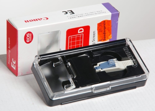 Canon Focusing Screen EC-D Gittermattscheibe *gebraucht* #1