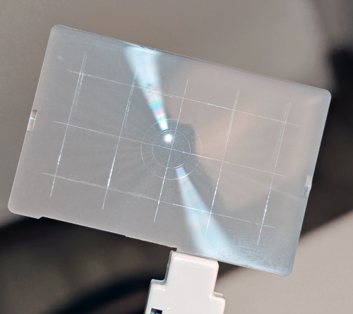 Canon Focusing Screen EC-D Gittermattscheibe *gebraucht* #3