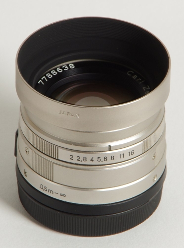 Contax Carl Zeiss Planar T* 2,0/45mm für Contax G-Mount *gebraucht*