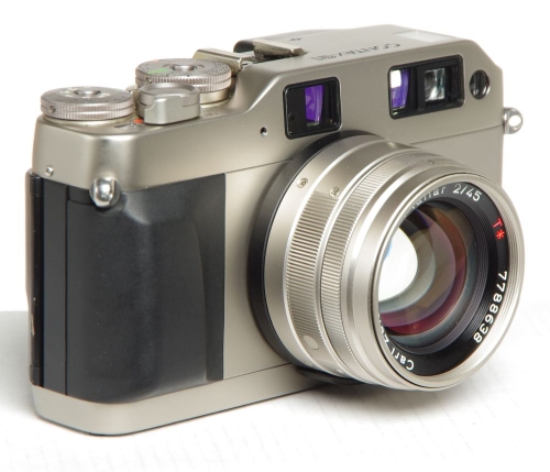Contax G1 Messsucherkamera Kit Carl Zeiss Planar T* 2,0/45mm