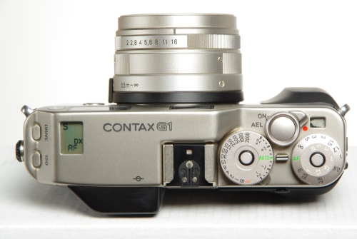 Contax G1 Messsucherkamera Kit Carl Zeiss Planar T* 2,0/45mm