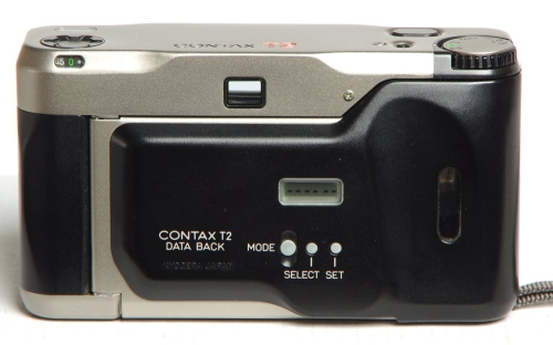 Contax T2 mit Datenrückwand 2