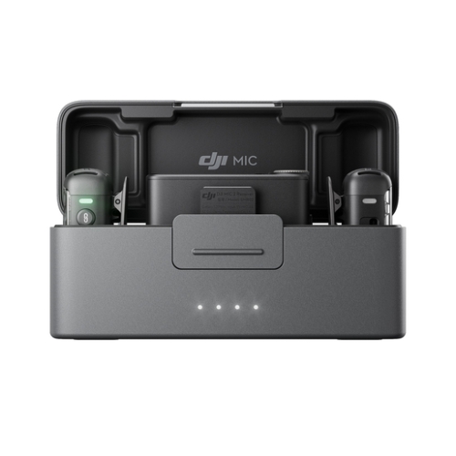 DJI MIC 2 Funkmikrofonsystem (2 TX + 1 RX + Charging Case) 2 Sender + 1 Empfänger