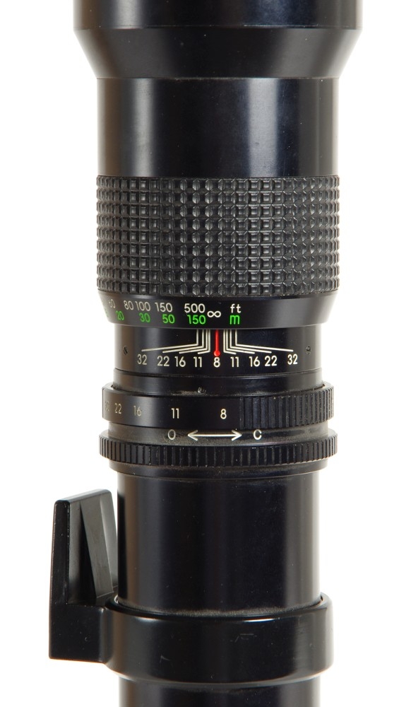 Exakta 500mm/F8 universal T2-Mount auf Canon EF-Mount *gebraucht*