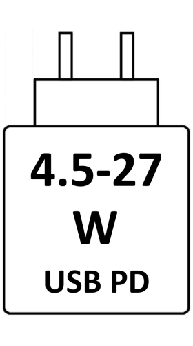 USB-Ladeadapter optional erhältlich