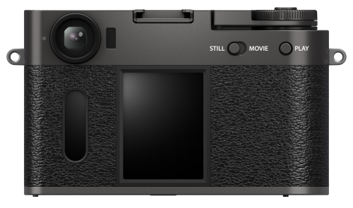 Fujifilm X half Charcoal Displayansicht