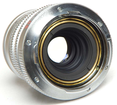 Leica Elmar-M 50mm/F2,0 silbern verchromt Version 11823 *gebraucht*