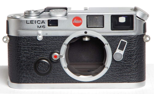 Leica M6 Body silbern verchromt Version 10414 *gebraucht*