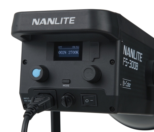 Nanlite FS-300B Steuerelemente