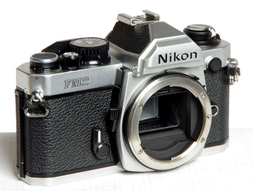 Nikon FM2n Gehäuse/Body silber *gebraucht*