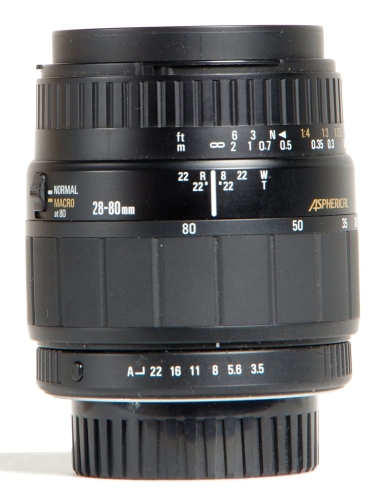 Sigma 28-80mm/F3,5-5,6 Macro für Pentax K-Bajonett *gebraucht*