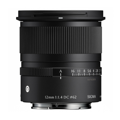 SIGMA 12mm Ansicht ohne Streulichblende