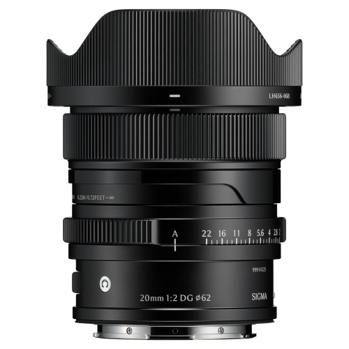 Sigma 20mm I-Serie in Schwarz
