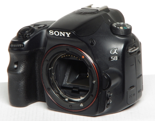 Sony SLT-A58 Gehäuse/Body *gebraucht*