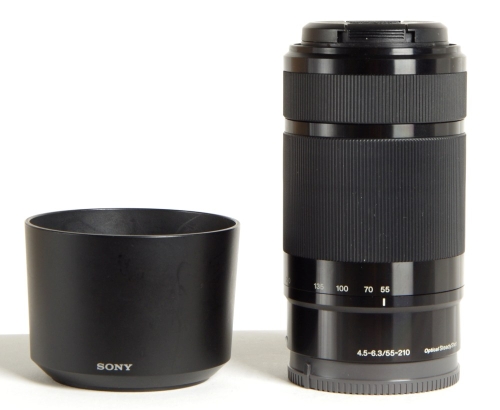 Sony SEL 55-210mm/F4,5-6,3 OSS schwarz *gebraucht*