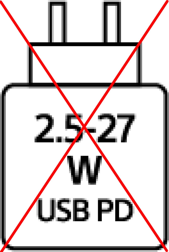 Ladeadapter optional erhältlich
