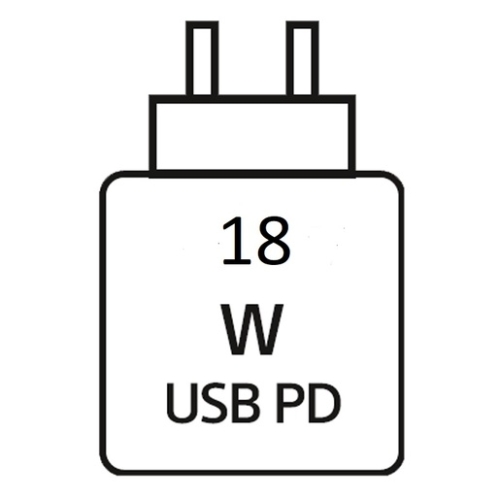benötigter USB-Ladeadapter - dieser ist nicht im Lieferumfang enthalten