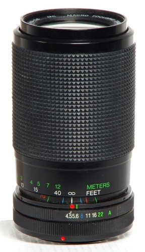 Vivitar 70-210mm/4,5-5,6 MC Macro für Canon FD-Bajonett *gebraucht*