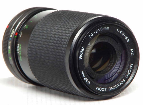 Vivitar 70-210mm/4,5-5,6 MC Macro für Canon FD-Bajonett *gebraucht*